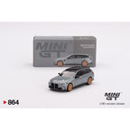 *EN CAMINO* Mini GT BMW M3 Competition Touring Brooklyn Grey - 864