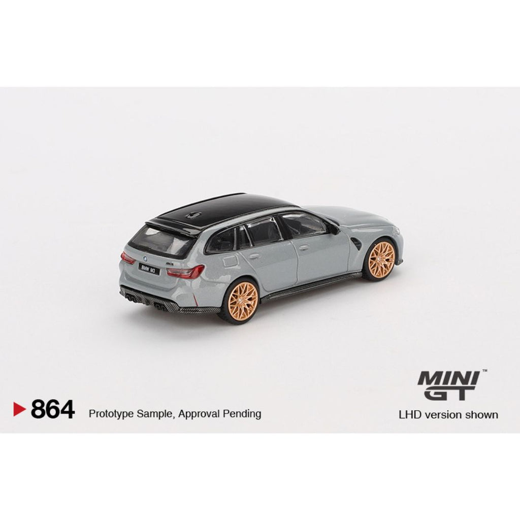 *EN CAMINO* Mini GT BMW M3 Competition Touring Brooklyn Grey - 864