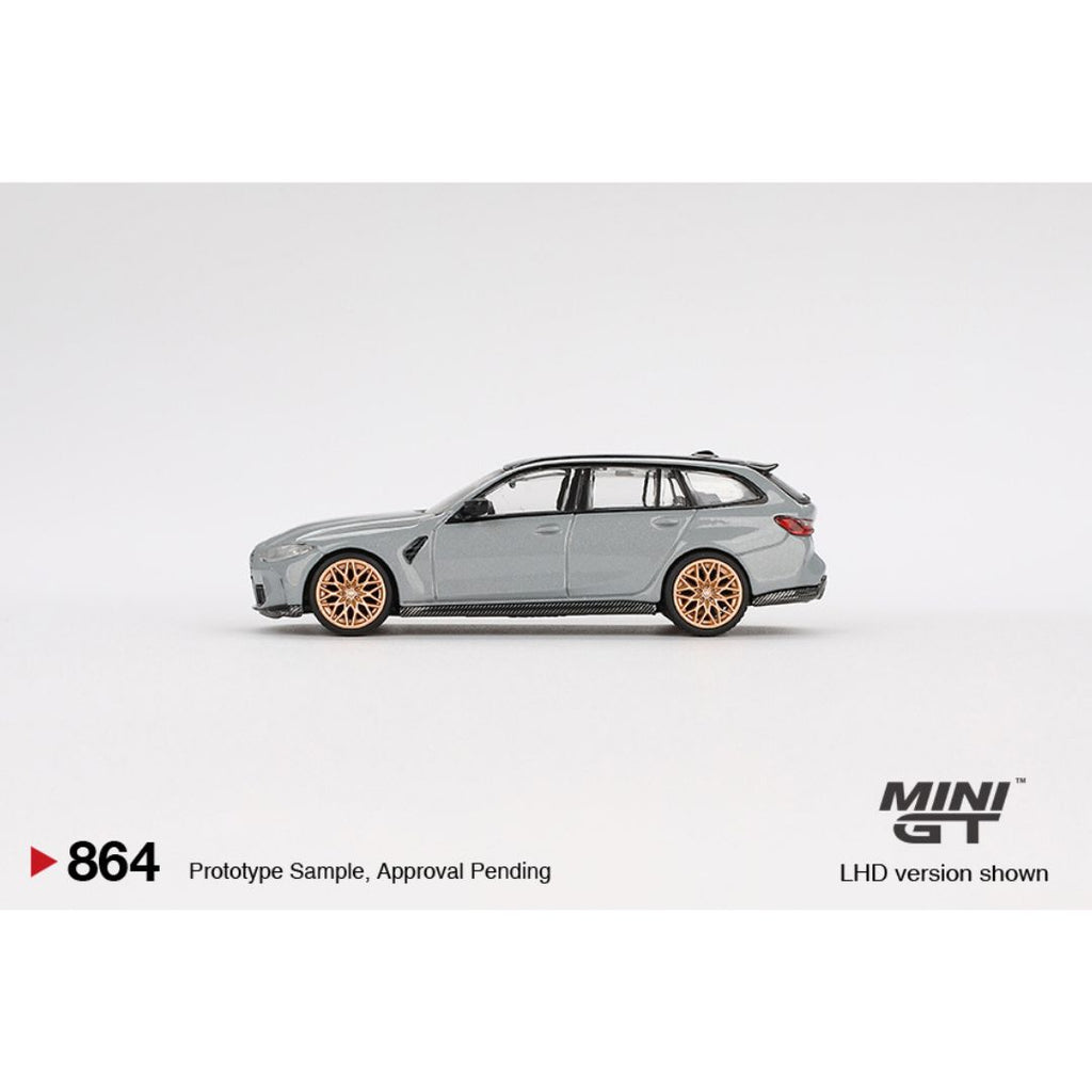 *EN CAMINO* Mini GT BMW M3 Competition Touring Brooklyn Grey - 864