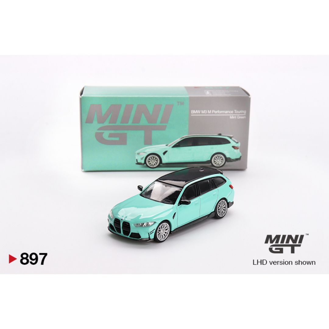 Mini GT BMW M3 M Performance Touring Mint Green - 897