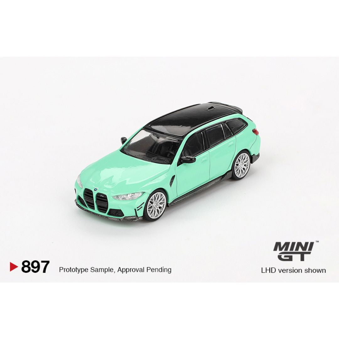 Mini GT BMW M3 M Performance Touring Mint Green - 897