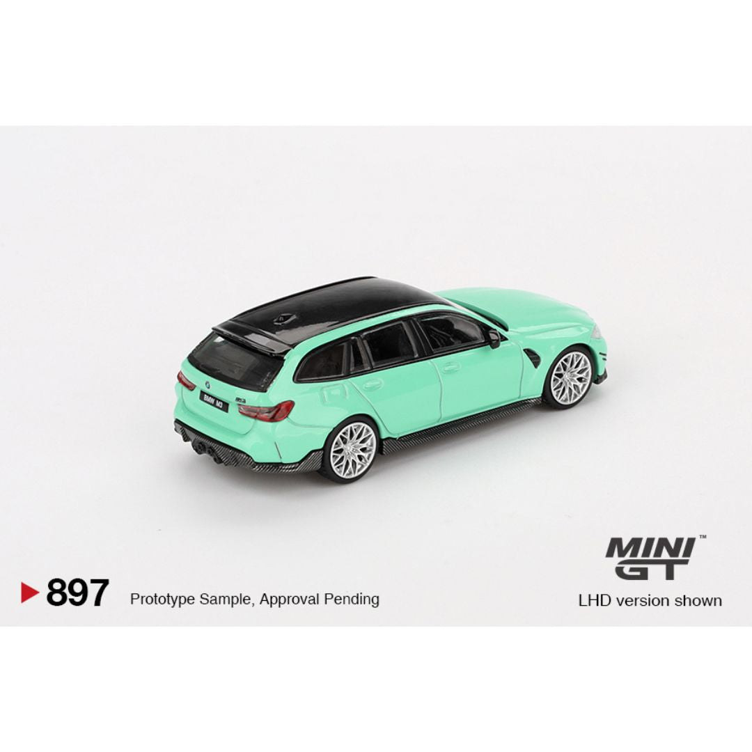 Mini GT BMW M3 M Performance Touring Mint Green - 897