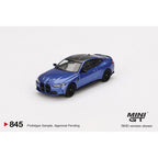 Mini GT BMW M4 Competition (G82) Portimao Blue - 845