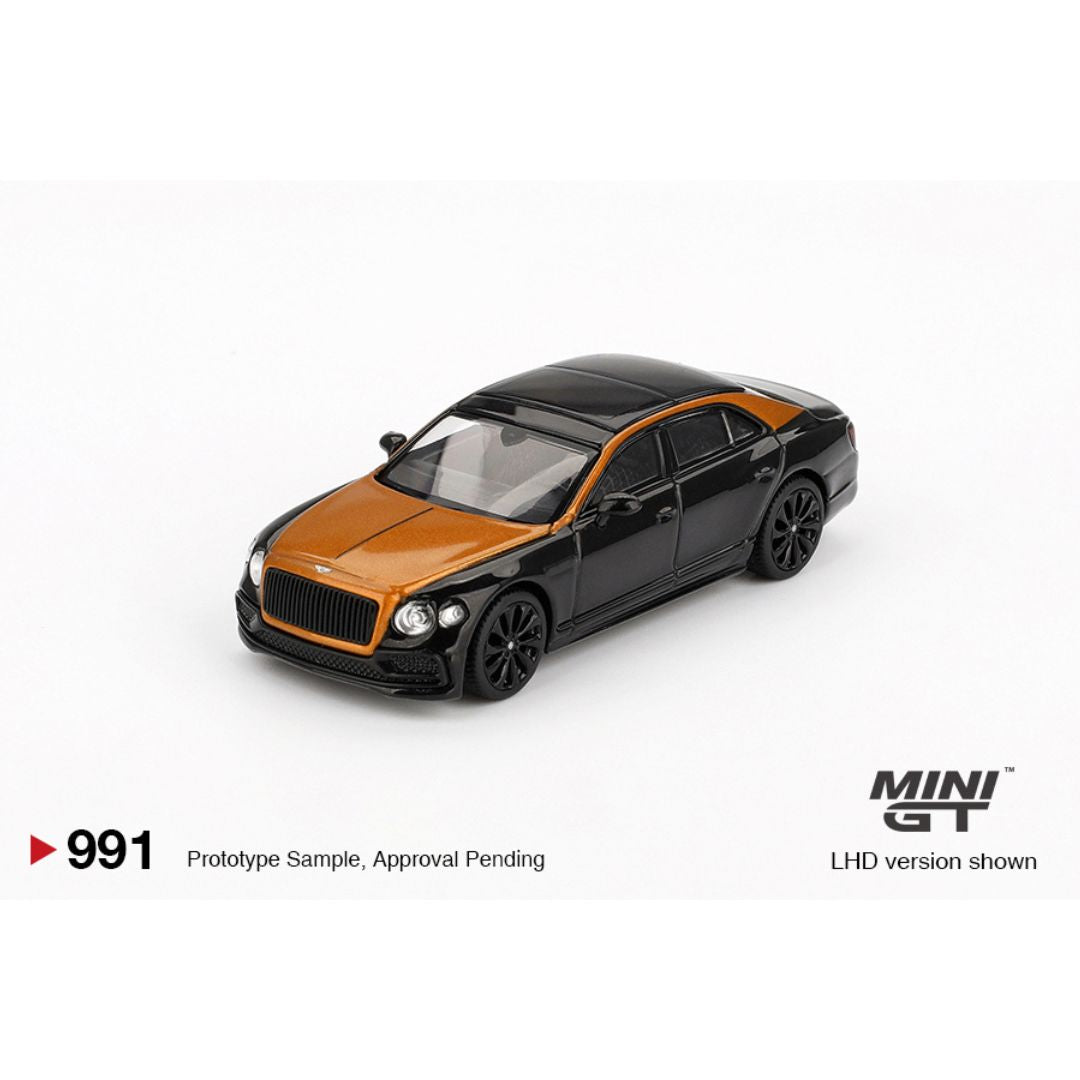 Mini GT Bentley Flying Spur Orange Flame / Onyx - 991