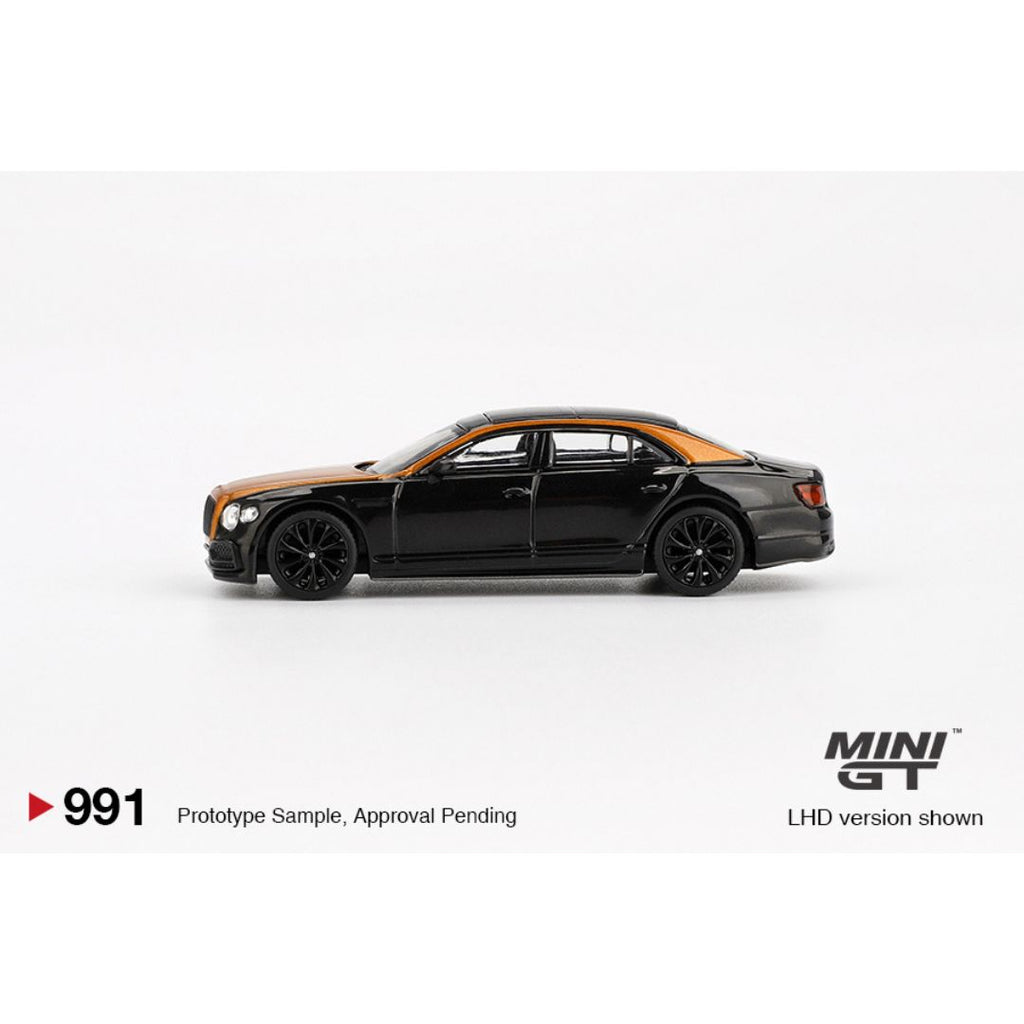 Mini GT Bentley Flying Spur Orange Flame / Onyx - 991