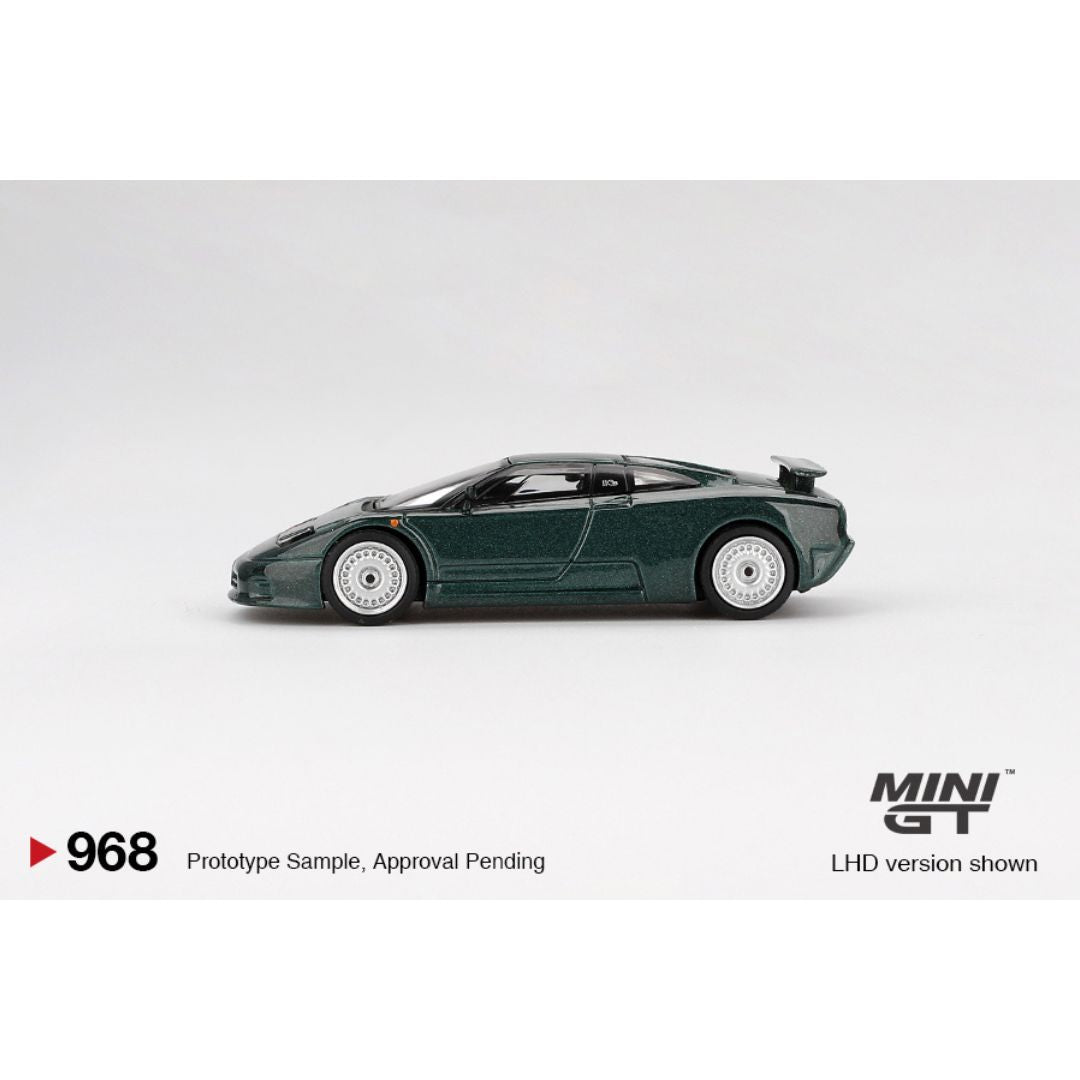 *EN CAMINO* Mini GT Bugatti EB110 GT Verde Scuro - 968