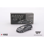 *EN CAMINO* Mini GT Bugatti EB110 Super Sport Grigio Scuro - 1002
