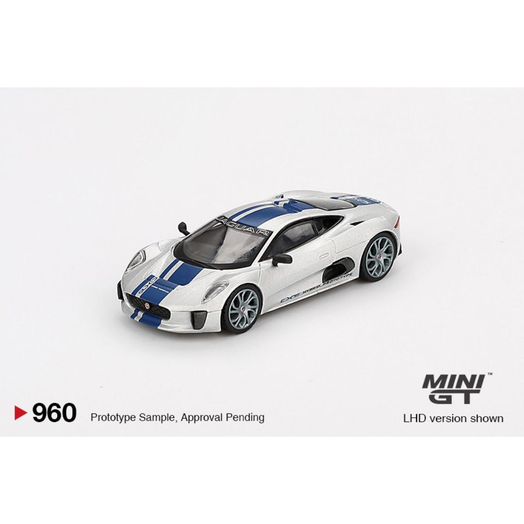 Mini GT Jaguar C-X75 Silver - 960