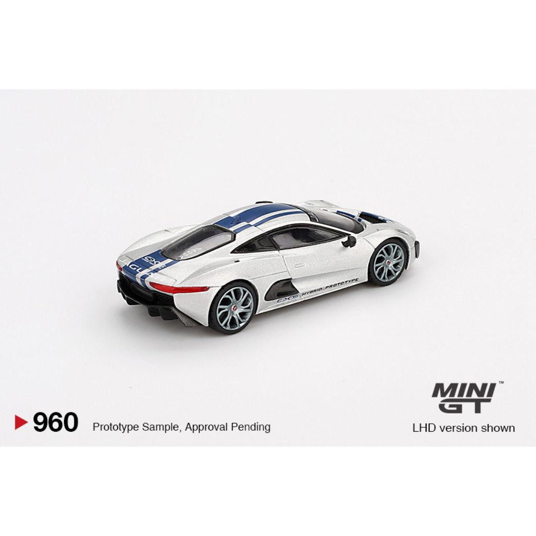 Mini GT Jaguar C-X75 Silver - 960