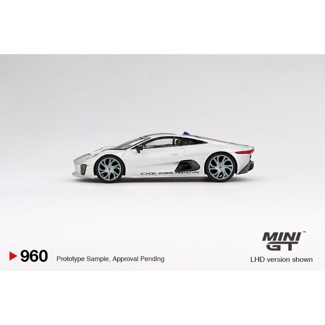 Mini GT Jaguar C-X75 Silver - 960