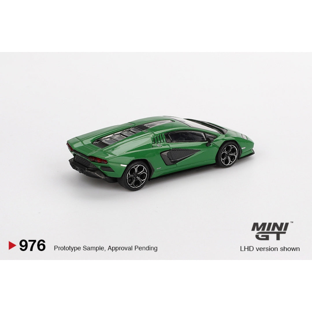 Mini GT Lamborghini Countach LPI 800-4 Verde Medio - 976