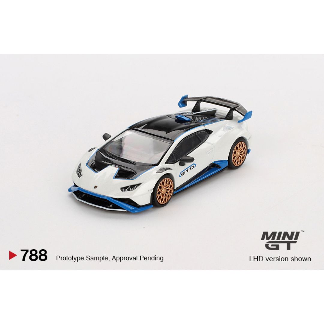 Mini GT Lamborghini Huracán STO Bianco Asopo - 788