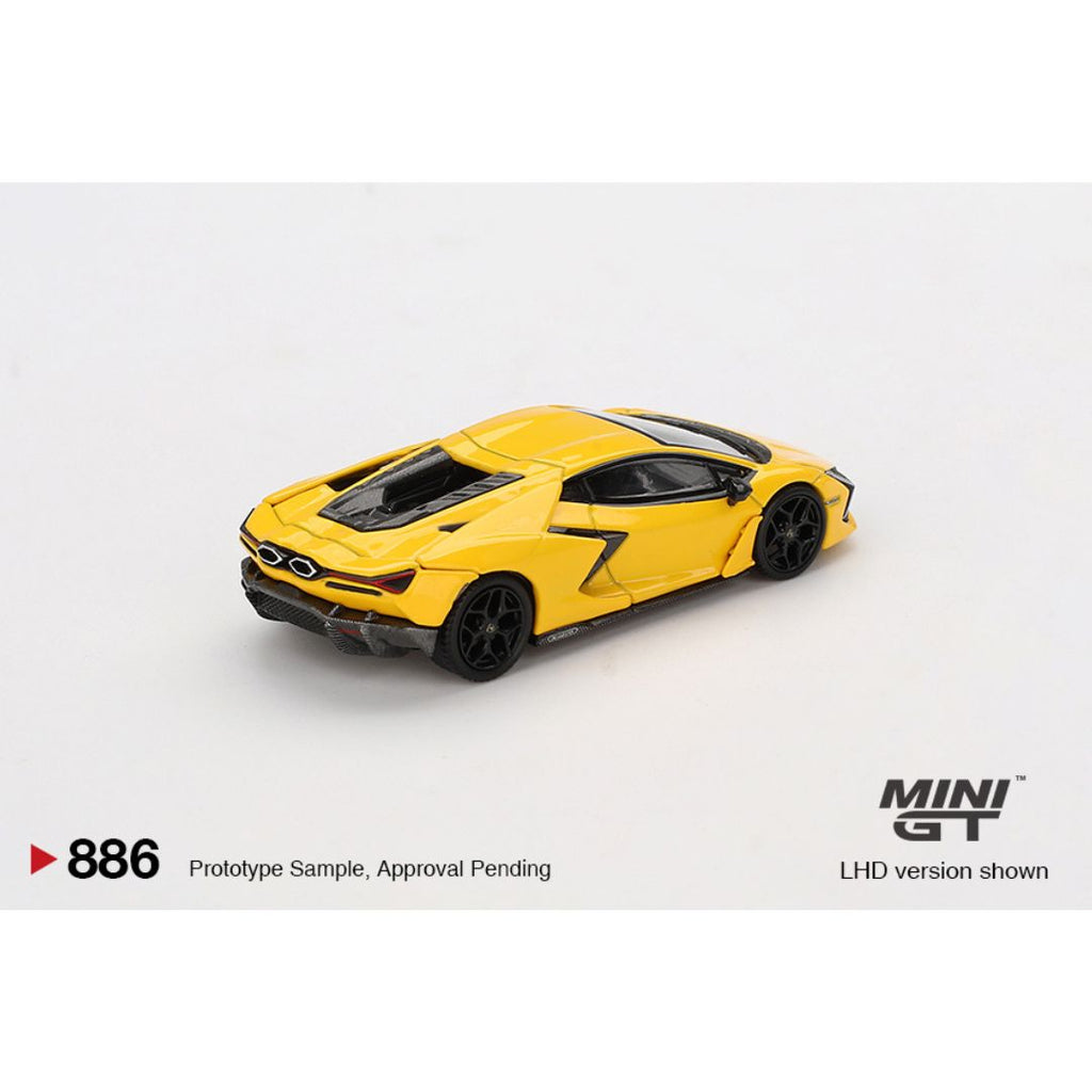 *EN CAMINO* Mini GT Lamborghini Revuelto Giallo - 886