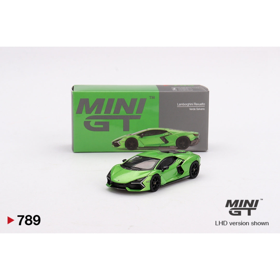 Mini GT Lamborghini Revuelto Verde Selvans - 789