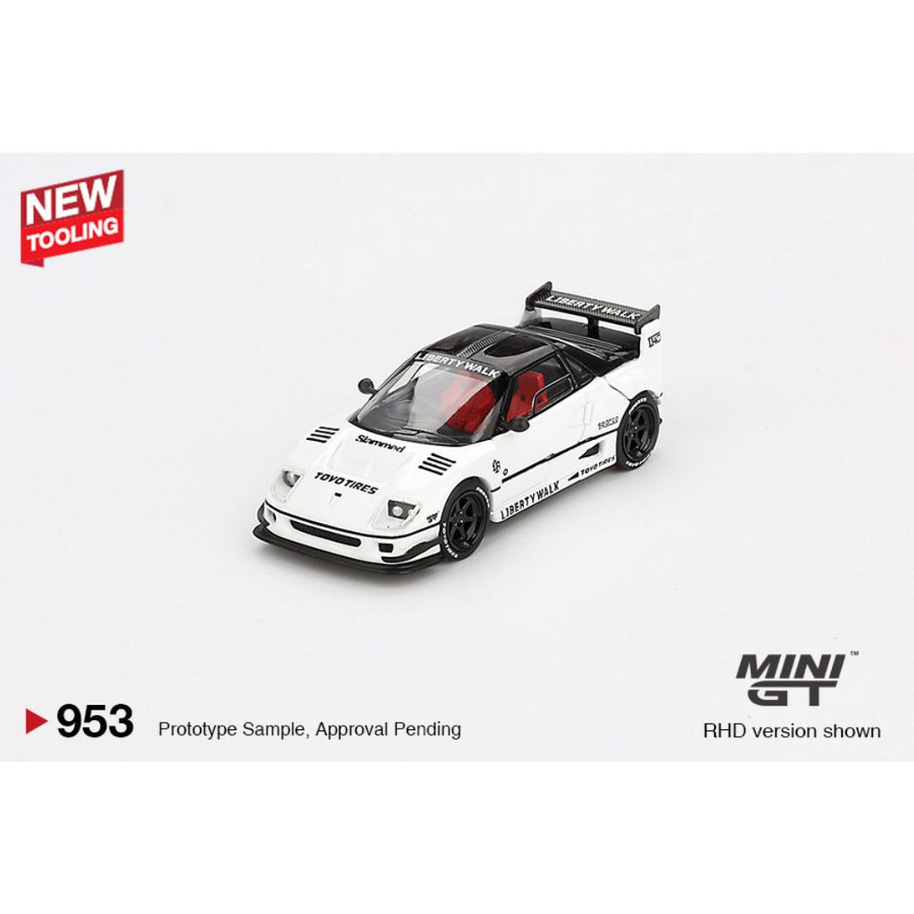 *EN CAMINO* Mini GT Mazda AZ-1 Liberty Walk LB40 White 2024 Tokyo Auto Salon - 953