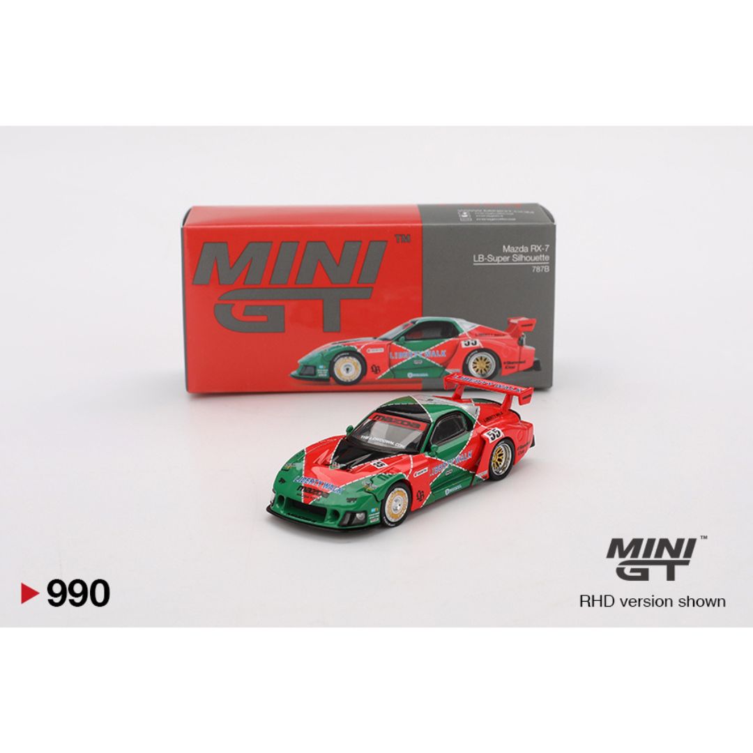 *EN CAMINO* Mini GT Mazda RX-7 LB-Super Silhouette 787B - 990