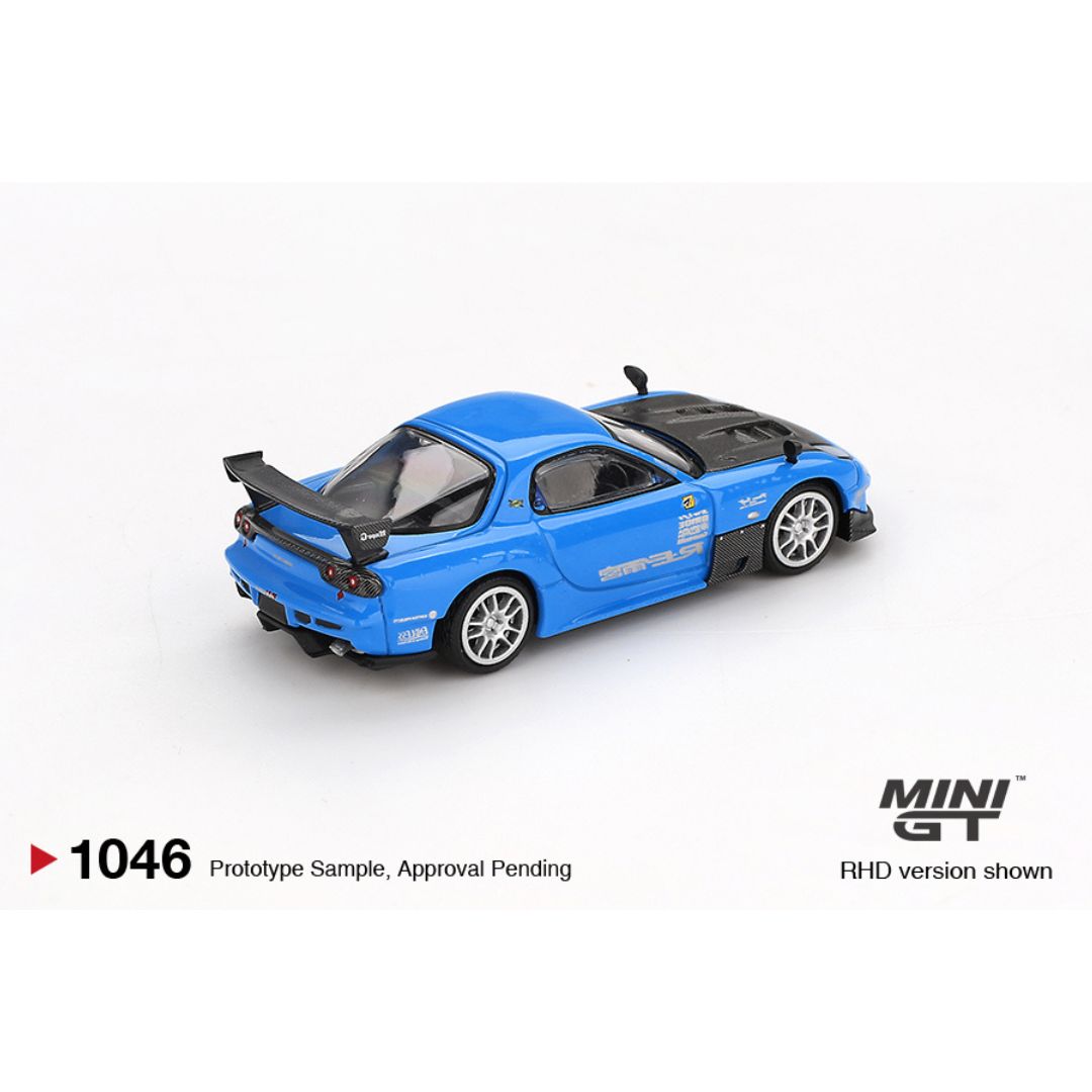 Mini GT Mazda RX-7 RE-Amemiya 20B NA 3ROTOR-7 “Ama-san Go” - 1046
