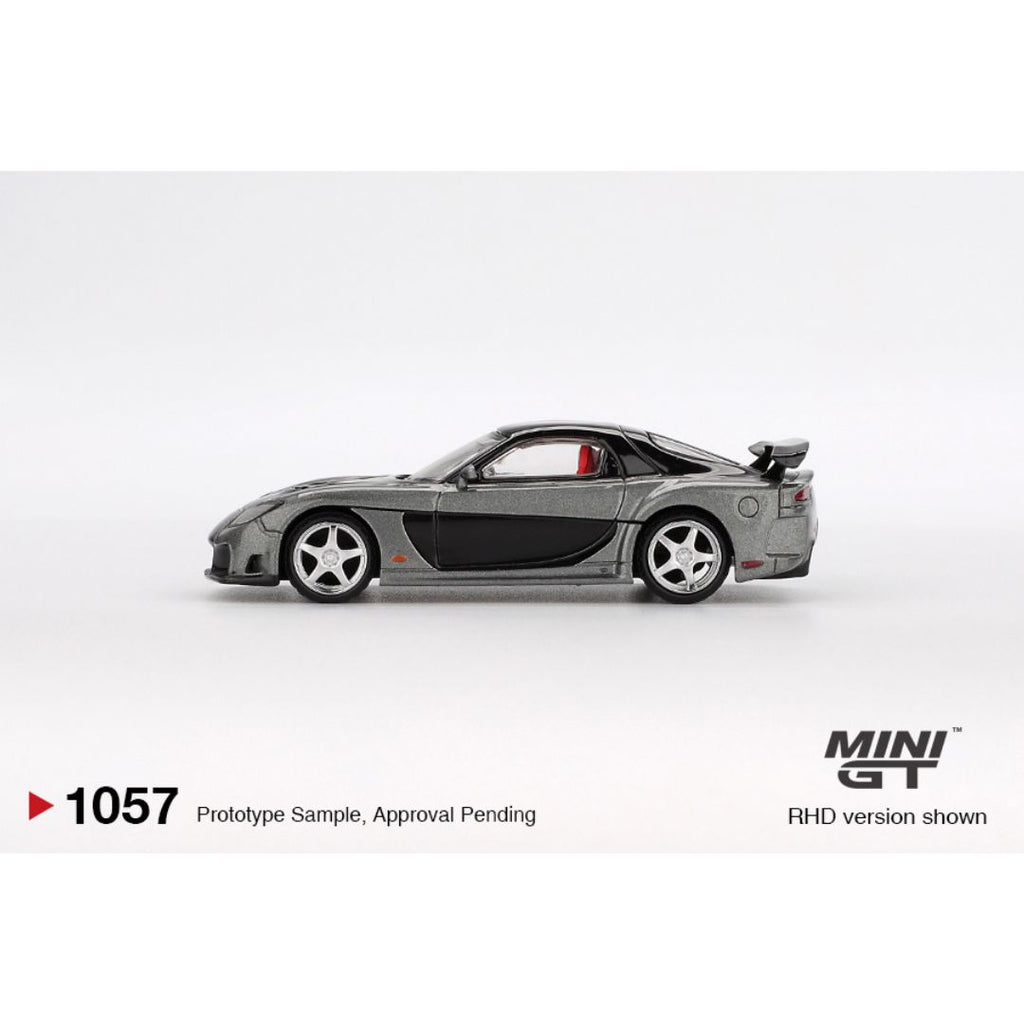 Mini GT Mazda RX-7 VeilSide Fortune Grey - 1057