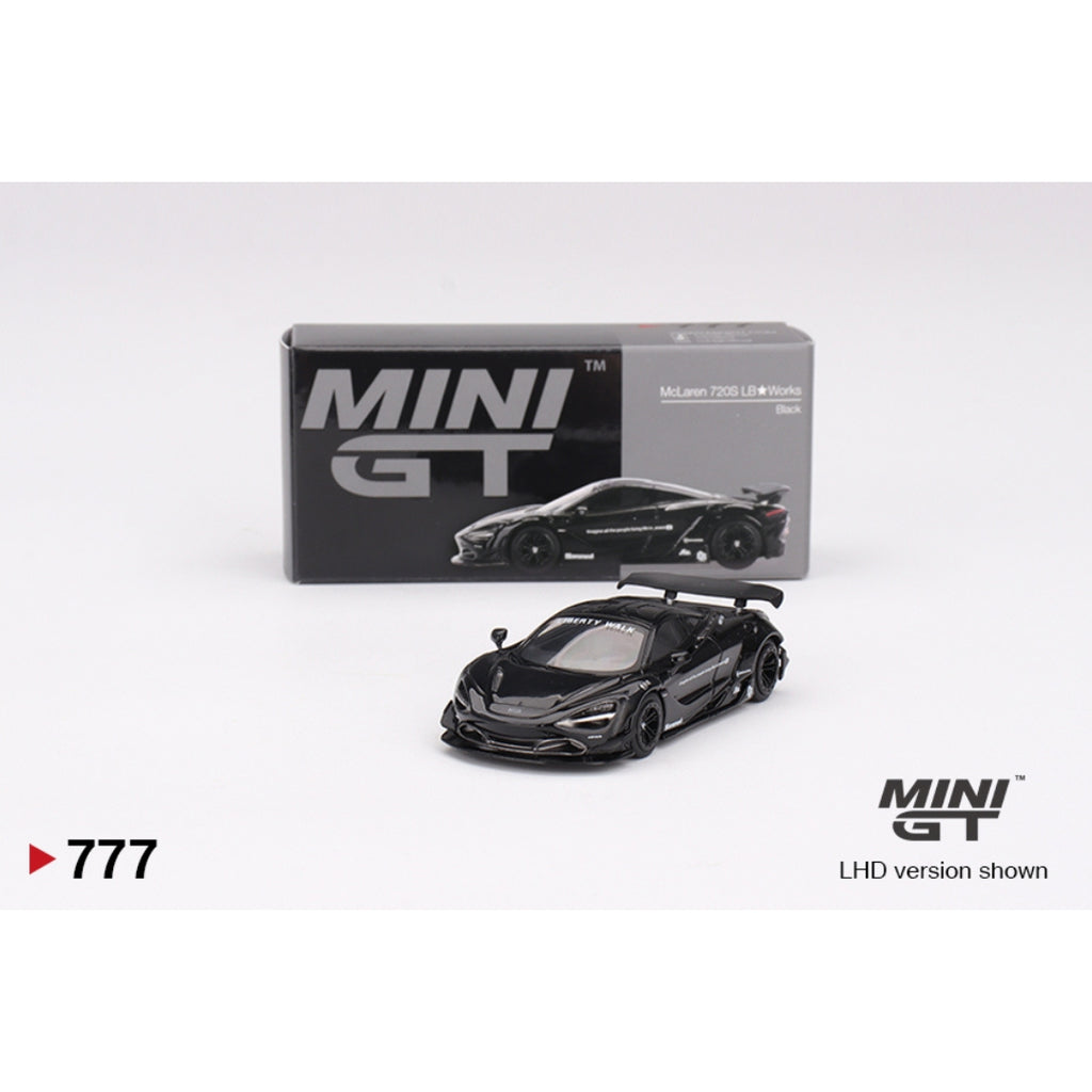 *EN CAMINO* Mini GT McLaren 720S LB★Works Black - 777