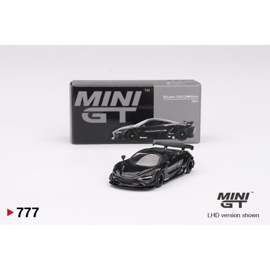 *EN CAMINO* Mini GT McLaren 720S LB★Works Black - 777