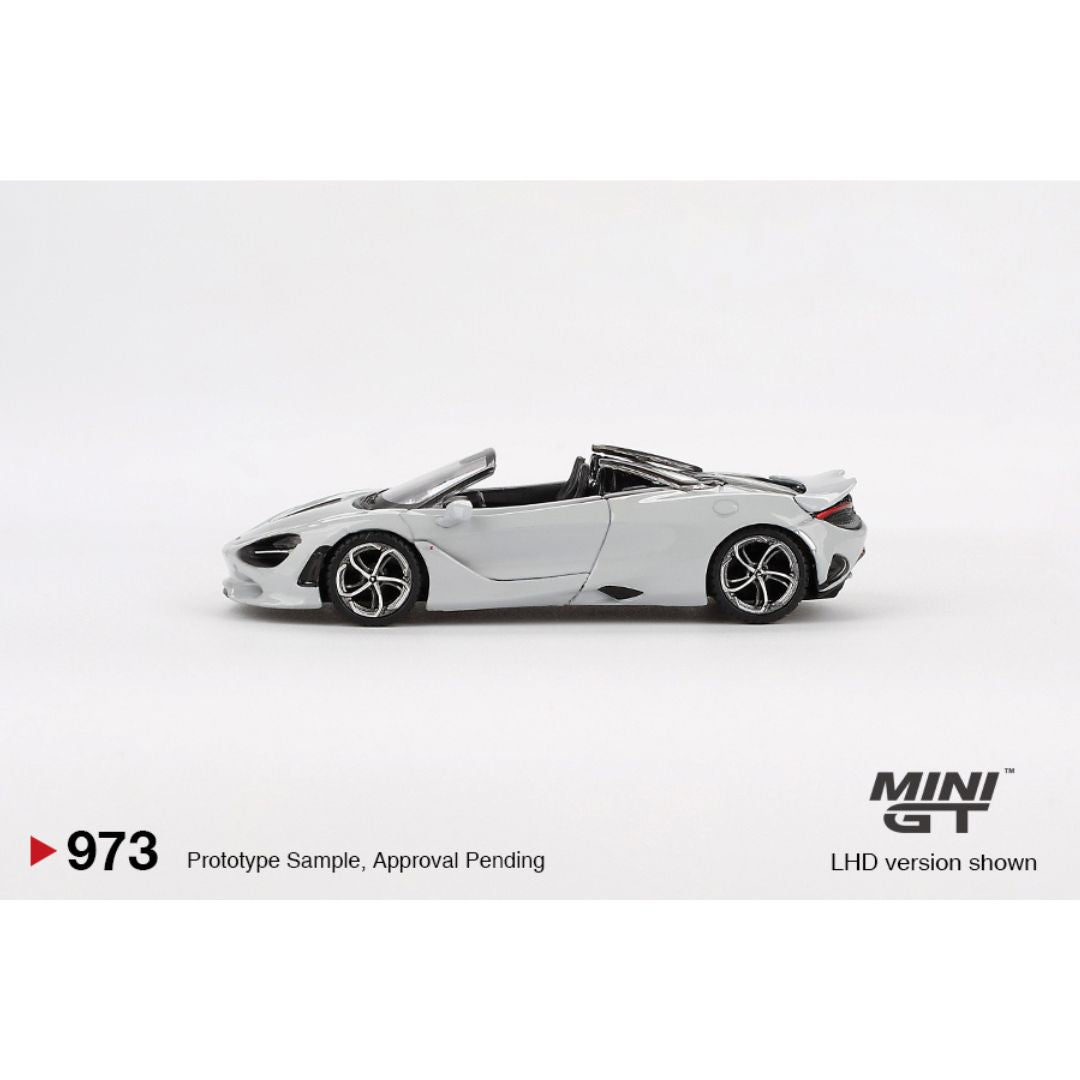 *EN CAMINO* Mini GT McLaren 750S Spider Cirrus Grey - 973