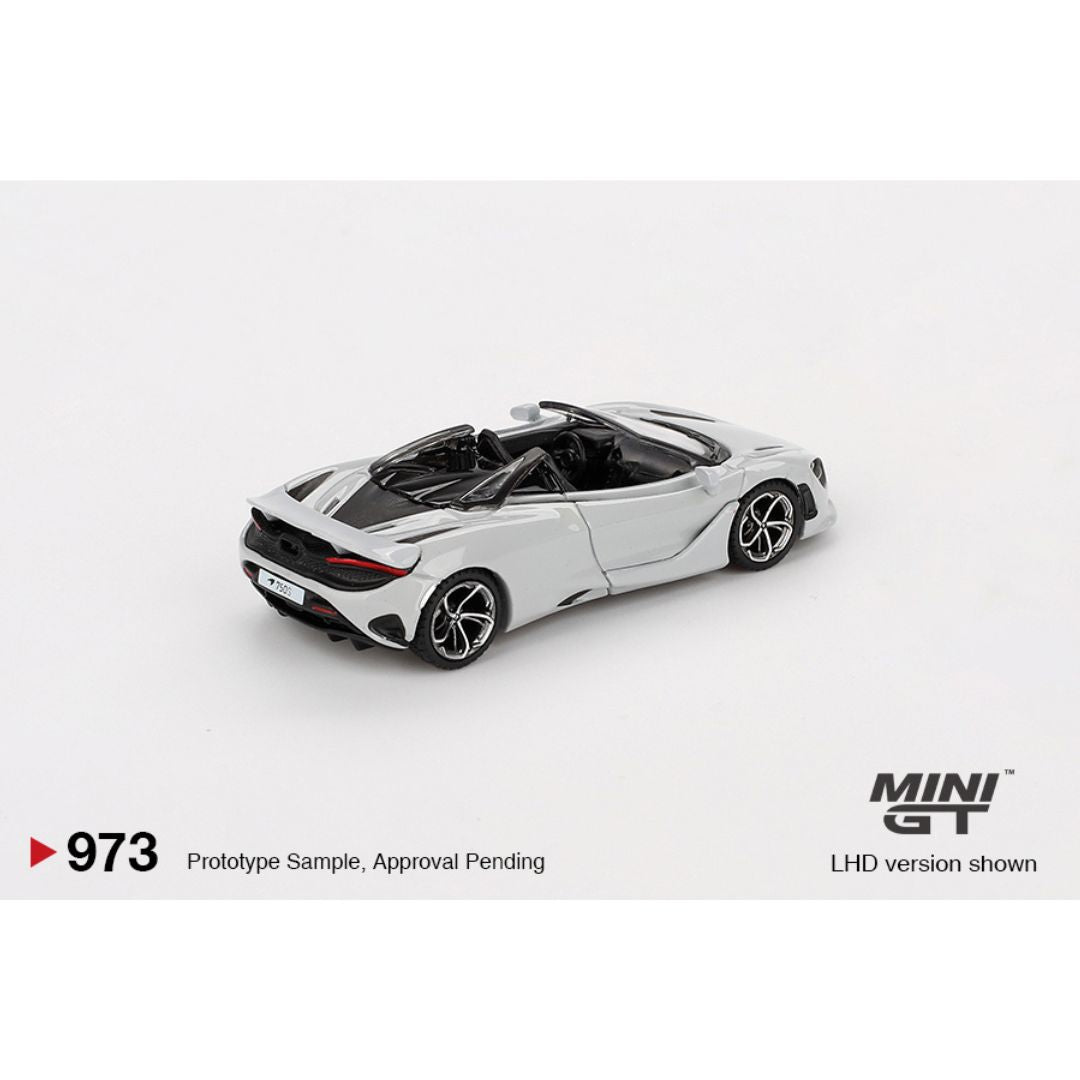 *EN CAMINO* Mini GT McLaren 750S Spider Cirrus Grey - 973