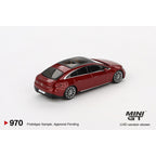 Mini GT Mercedes-Benz EQS 580 4MATIC Red Metallic - 970