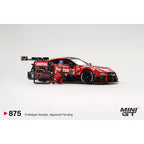 Mini GT Nissan GT-R NISMO #23 "MOTUL AUTECH GT-R 2021" SUPER GT SERIES Suzuka winner Tsugio Matsuda Collection No.2 - 875