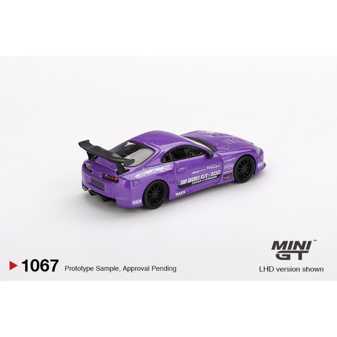 Mini GT Toyota Supra (A80) Top Secret GT-300 Top Secret Purple - 1067