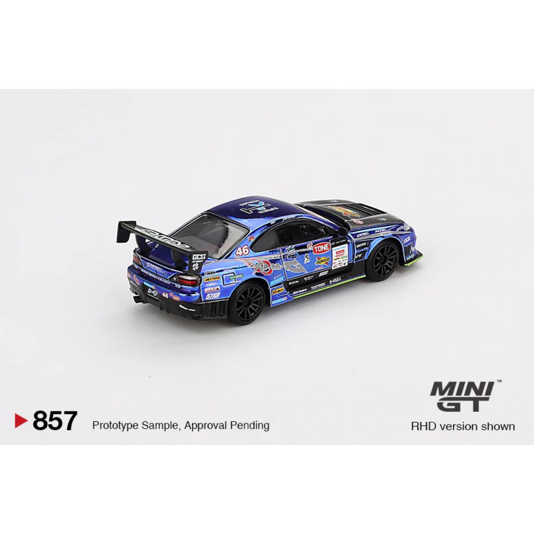 *EN CAMINO* Mini GT Nissan Silvia (S15) D-MAX Racing D1 GRAND PRIX - 857