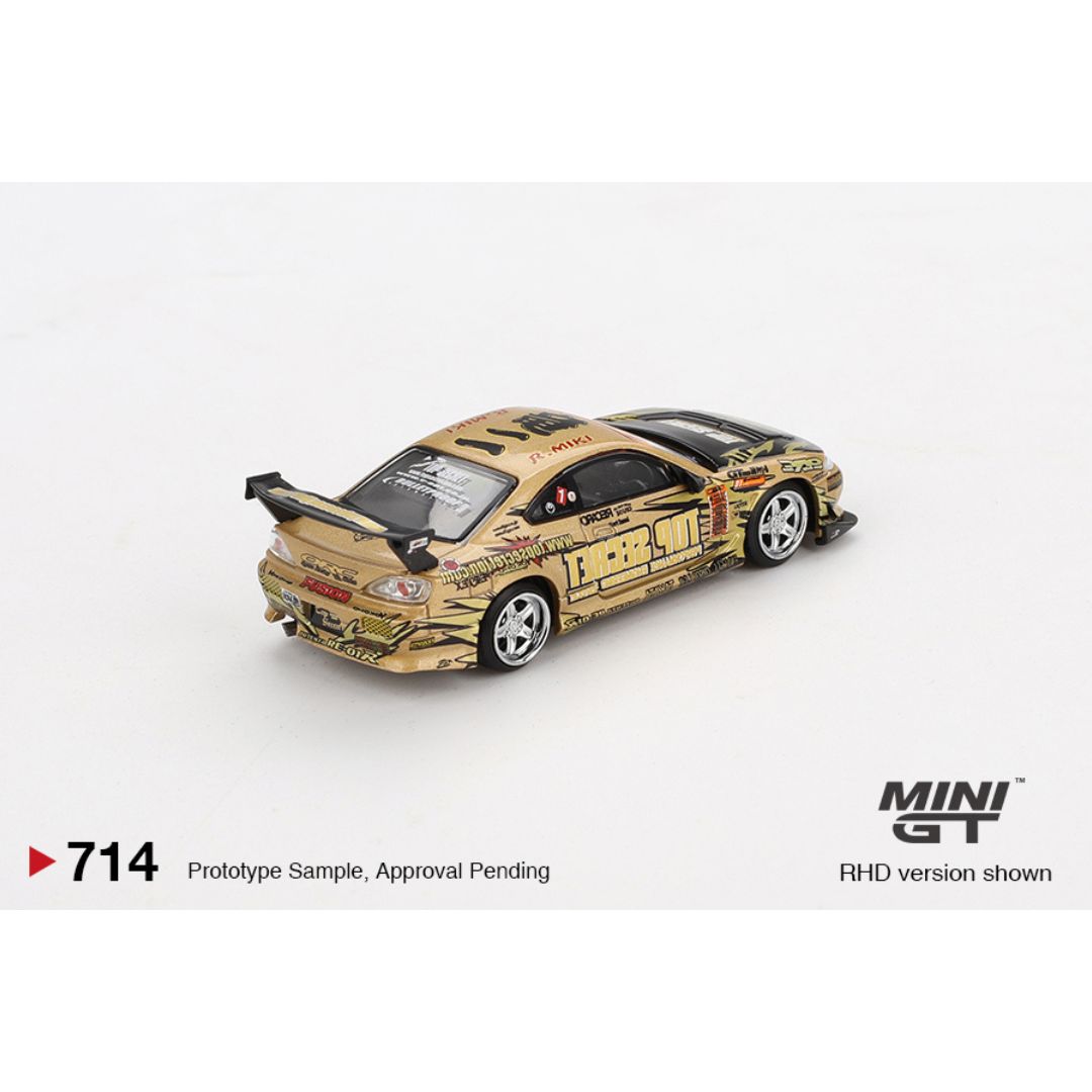 *EN CAMINO* Mini GT Nissan Silvia (S15) Top Secret D1GP - 714