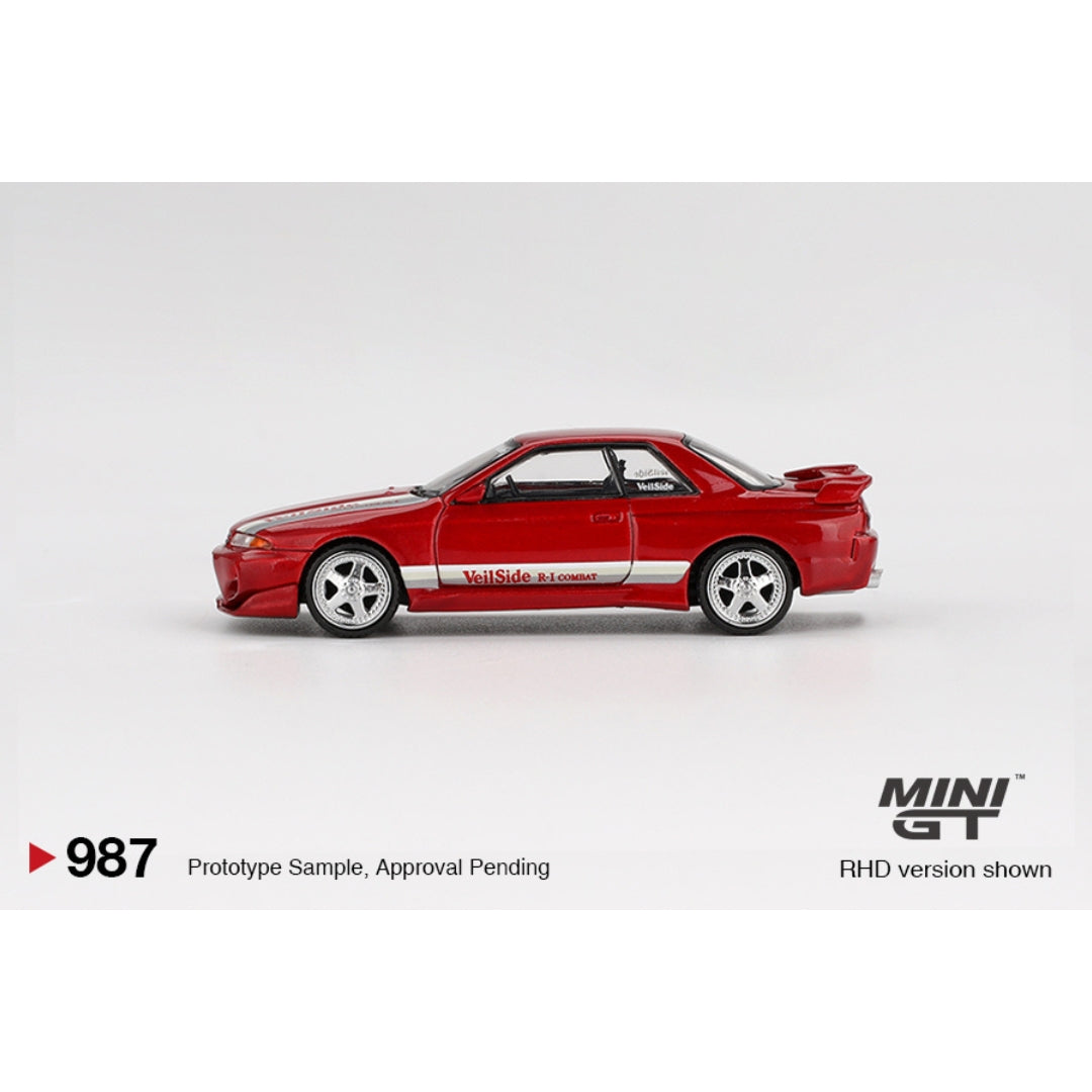 Mini GT Nissan Skyline GT-R (R32) VeilSide Combat C-I Gem Red - 987
