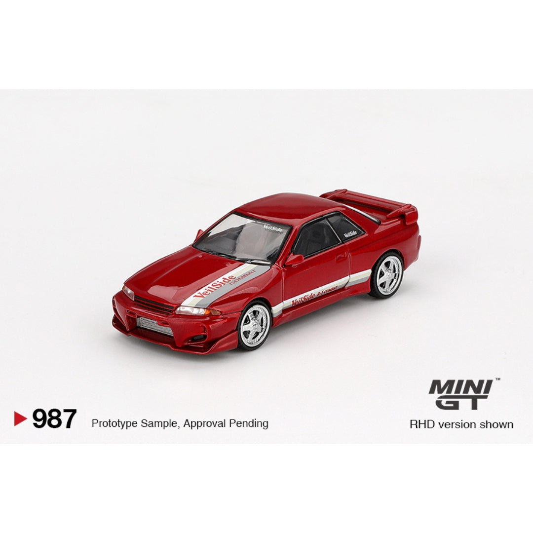 Mini GT Nissan Skyline GT-R (R32) VeilSide Combat C-I Gem Red - 987