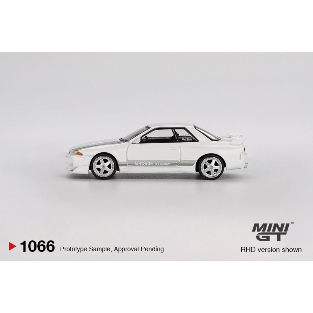 Mini GT Nissan Skyline GT-R (R32) VeilSide Combat C-I White - 1066