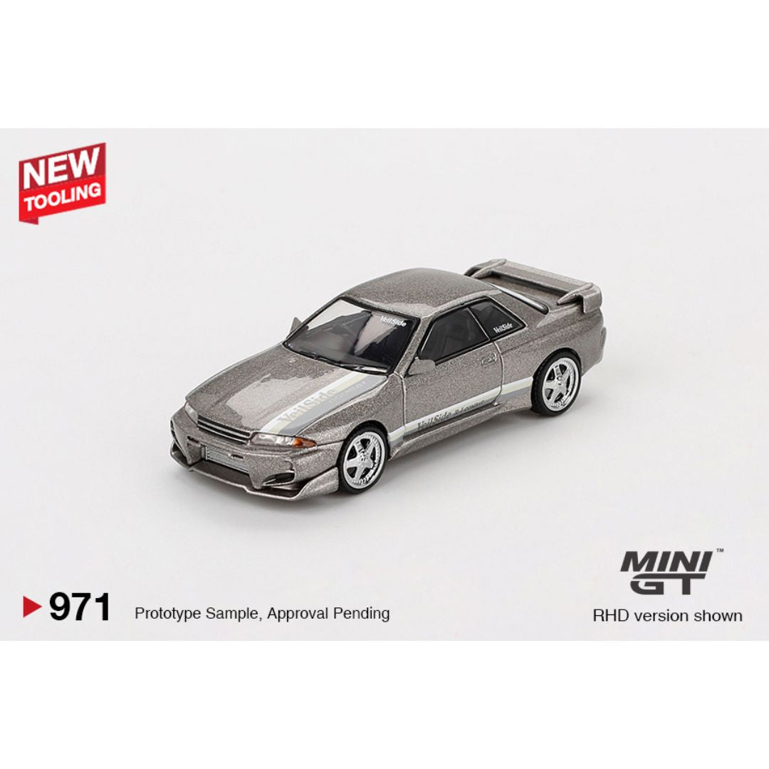 *EN CAMINO* Mini GT Nissan Skyline GT-R (R32) Veilside Combat C-I Veilside Combat Grey - 971
