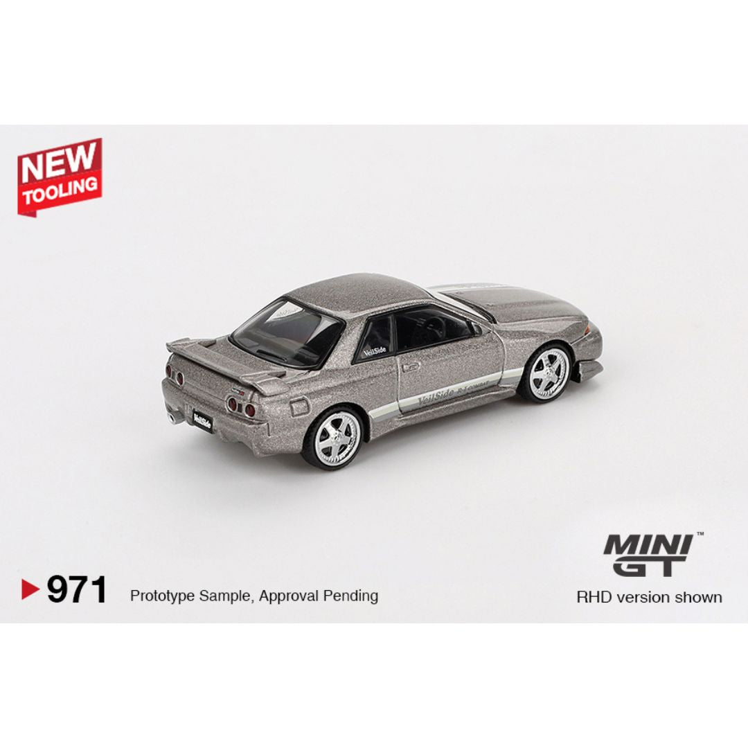 *EN CAMINO* Mini GT Nissan Skyline GT-R (R32) Veilside Combat C-I Veilside Combat Grey - 971