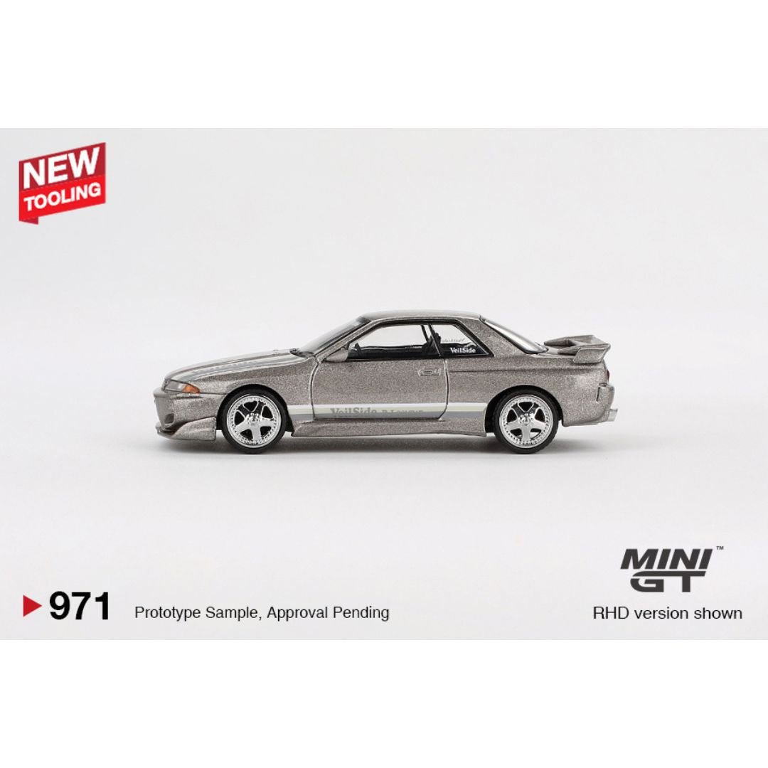 *EN CAMINO* Mini GT Nissan Skyline GT-R (R32) Veilside Combat C-I Veilside Combat Grey - 971