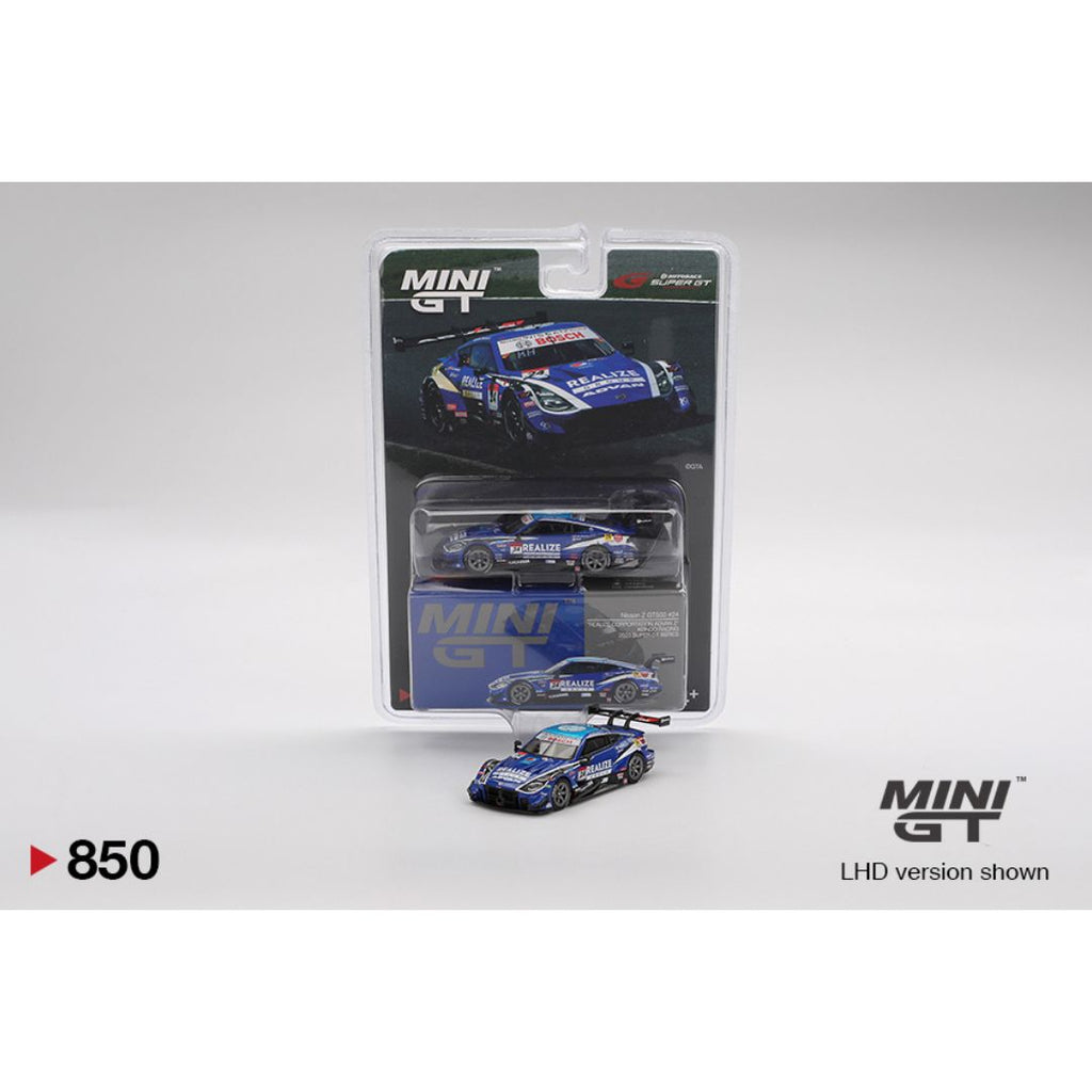 Mini GT Nissan Z GT500 #24 "REALIZE CORPORTATION ADVAN Z" KONDO RACING 2023 SUPER GT SERIES - 850