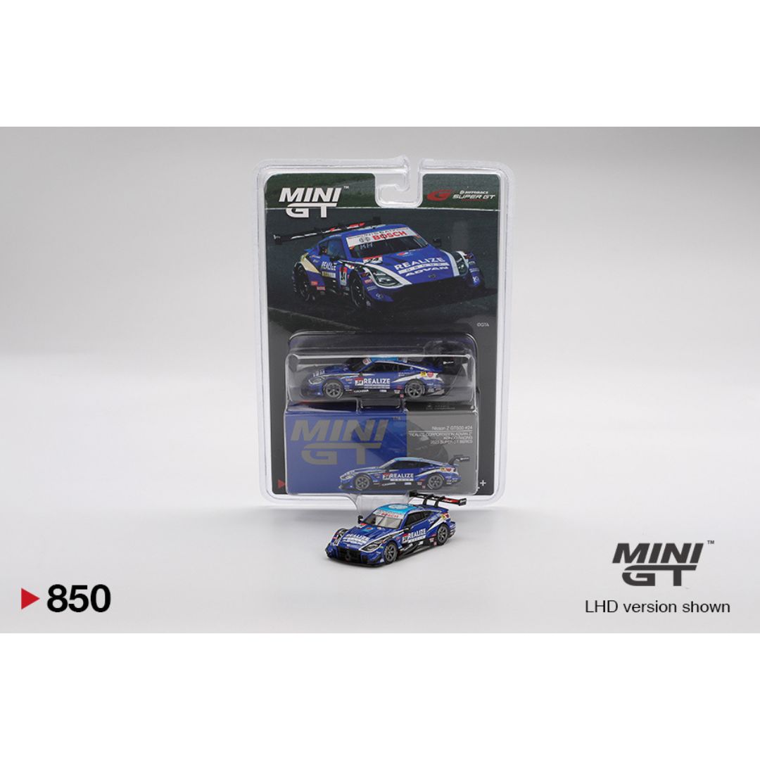 *EN CAMINO* Mini GT Nissan Z GT500 #24 "REALIZE CORPORTATION ADVAN Z" KONDO RACING 2023 SUPER GT SERIES - 850