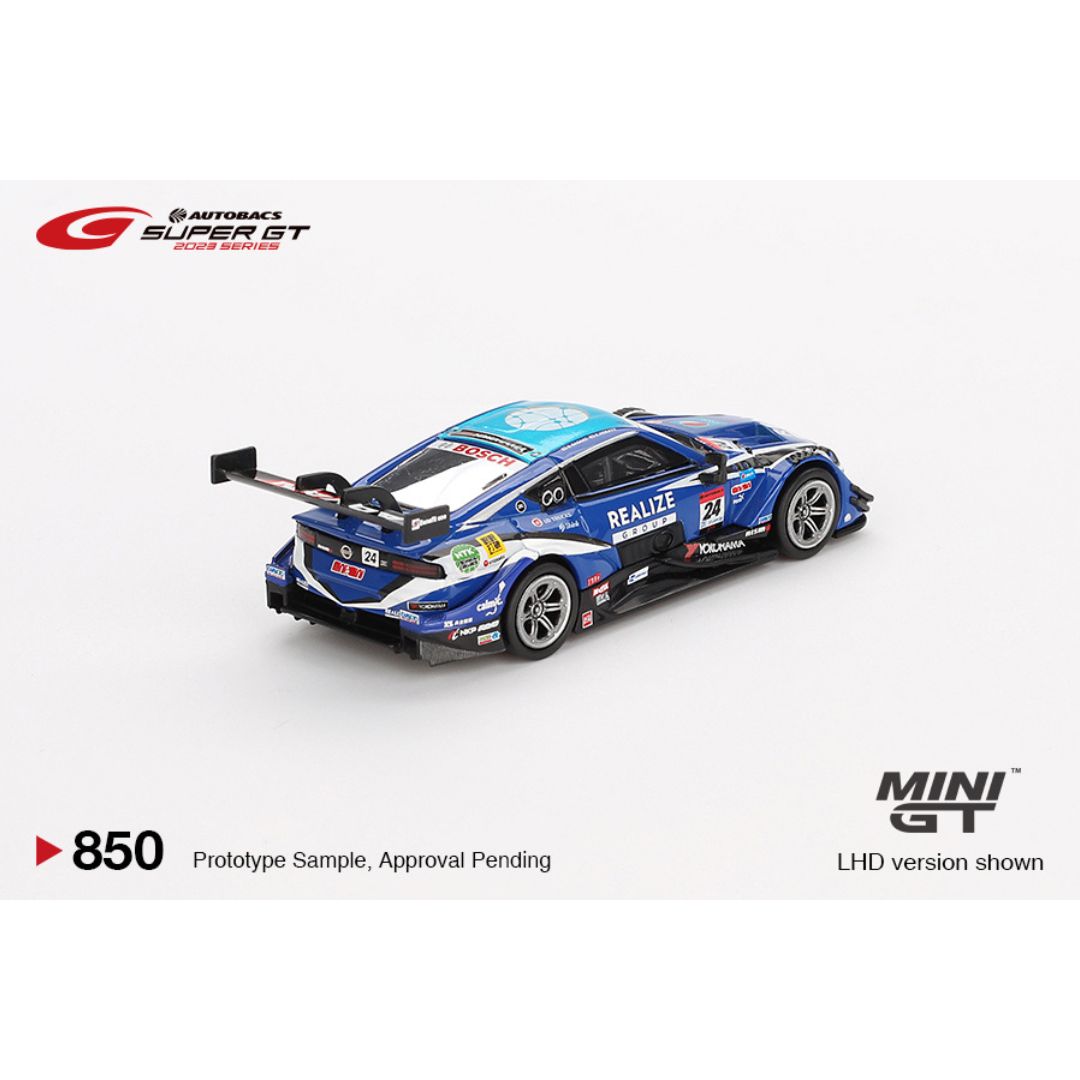 *EN CAMINO* Mini GT Nissan Z GT500 #24 "REALIZE CORPORTATION ADVAN Z" KONDO RACING 2023 SUPER GT SERIES - 850