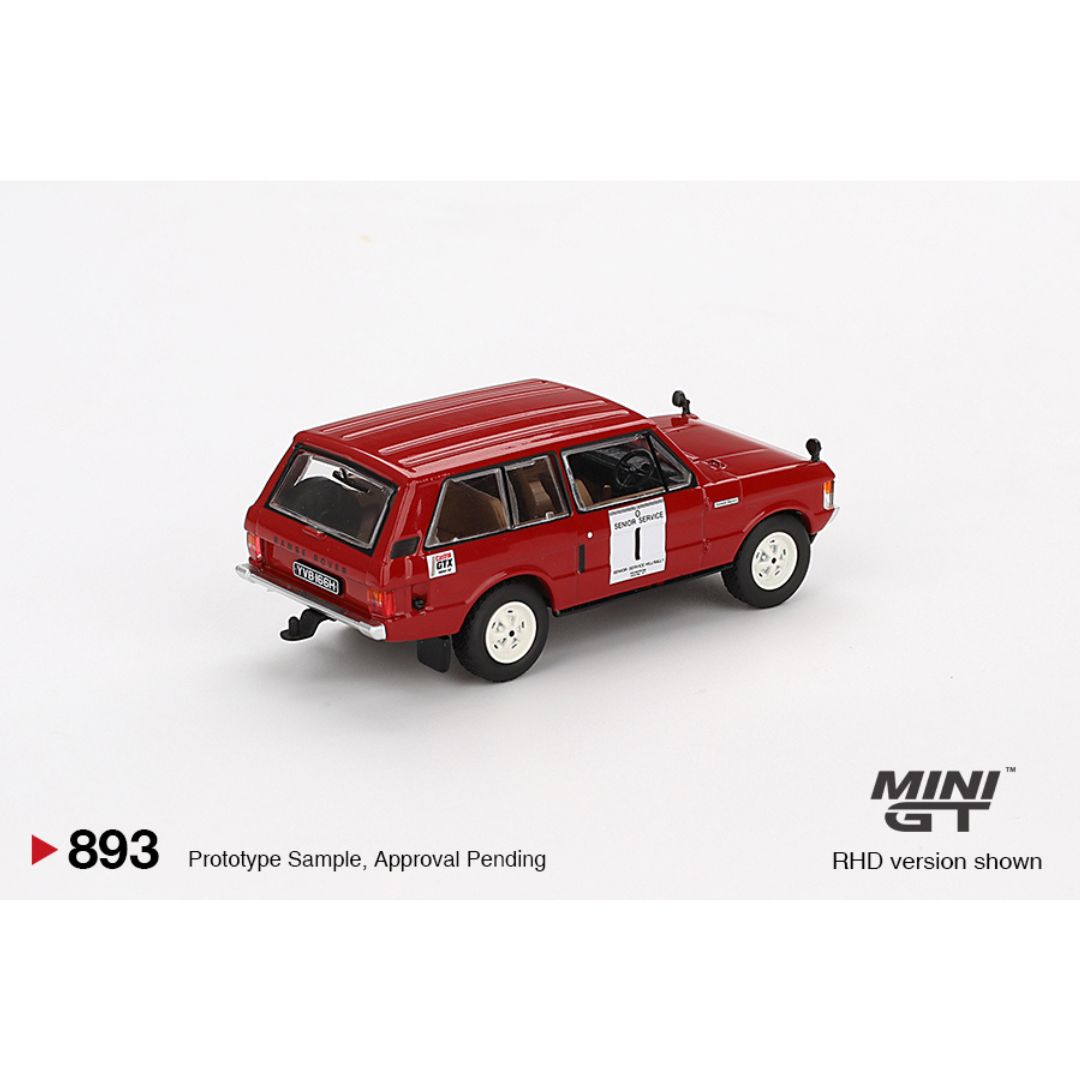 Mini GT Range Rover 1971 International Hillrally Winner - 893