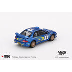 *EN CAMINO* Mini GT Subaru Impreza WRC99 1999 Rally Australia Winner #5 Australia Exclusive - 986