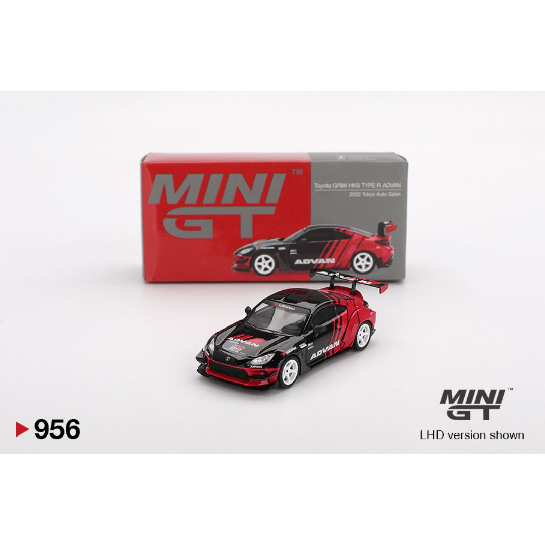 *EN CAMINO* Mini GT Toyota GR86 HKS TYPE R ADVAN 2022 Tokyo Auto Salon - 956
