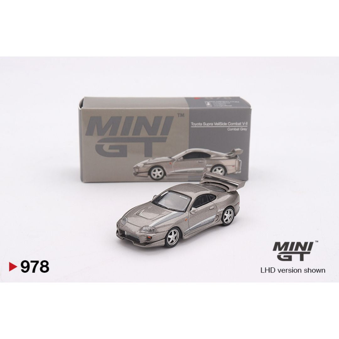 *EN CAMINO* Mini GT Toyota Supra VeilSide Combat V-II Combat Grey - 978