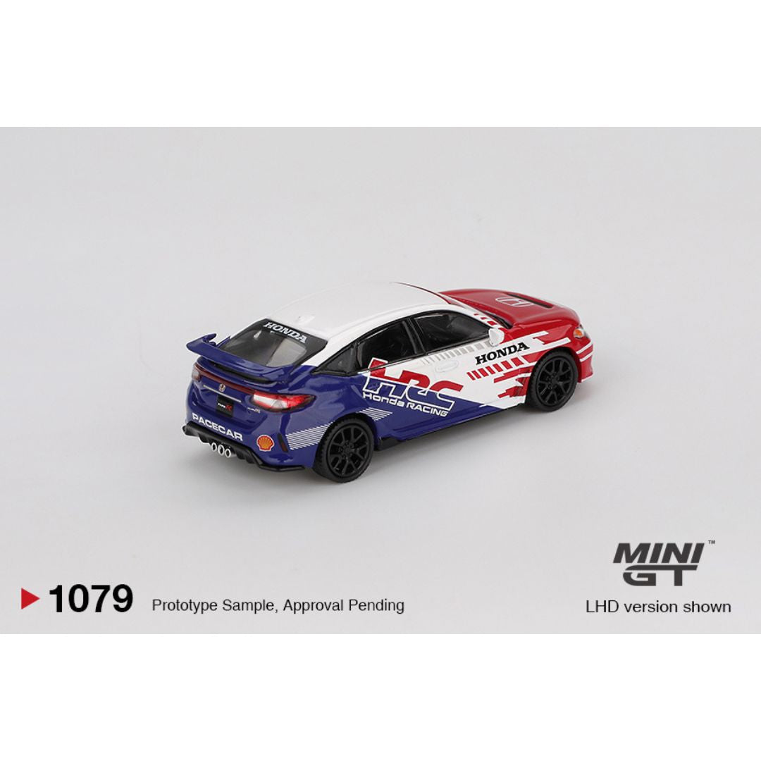Mini GT Honda Civic TYPE R 2024 Pace Car HRC - 1079