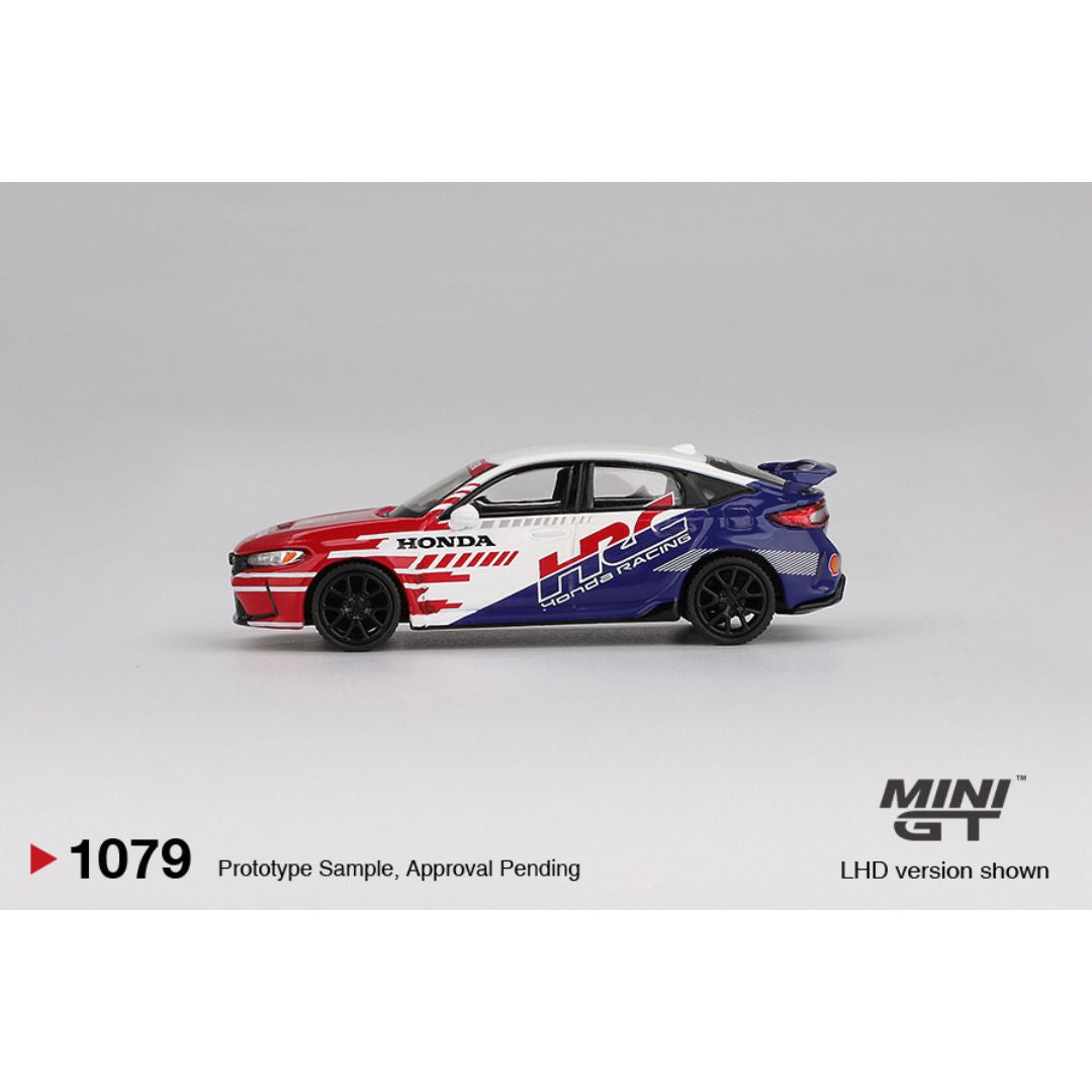 Mini GT Honda Civic TYPE R 2024 Pace Car HRC - 1079