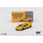 Mini GT Lamborghini LB-Silhouette WORKS MURCIELAGO GT Evo Yellow - 1135