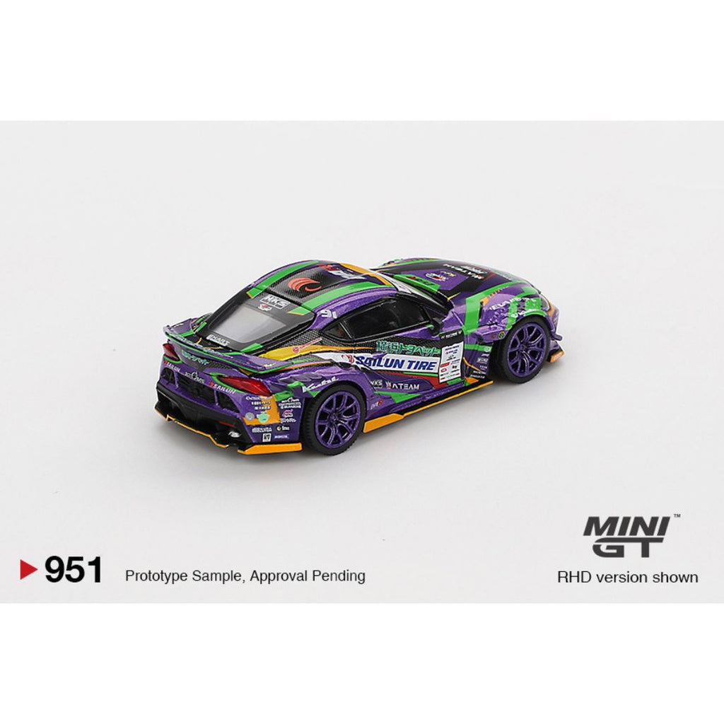 Mini GT Toyota GR Supra KUHL 2021 D1GP EVANGELION RACING - 951
