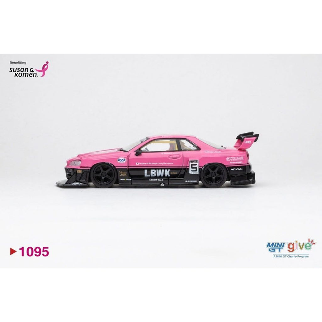 *PRE-ORDER* Mini GT GIVE 2025 Nissan LB-ER34 Super Silhouette Skyline - 1095