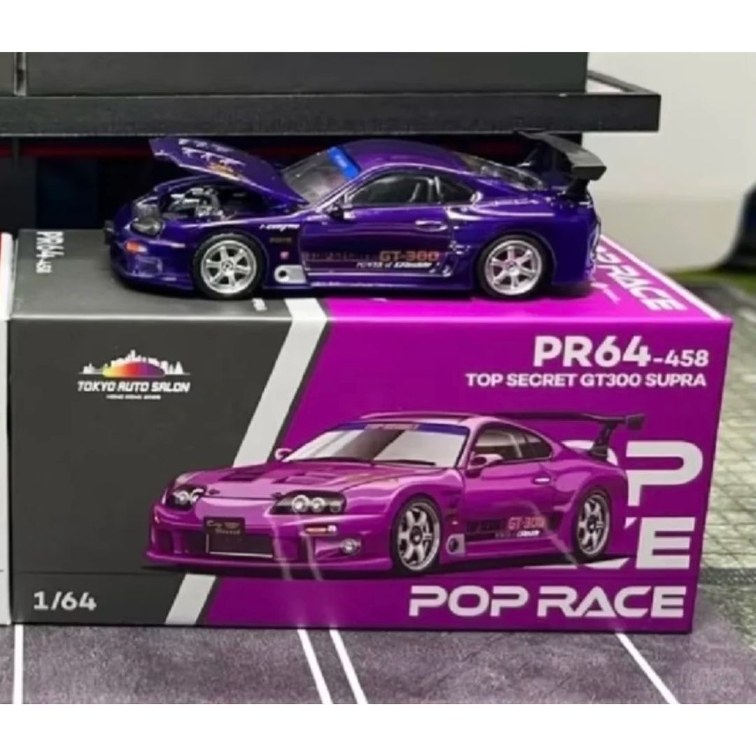 PRE-ORDER* Pop Race Top Secret GT300 Supra | 2025 Hong Kong Tokyo Aut